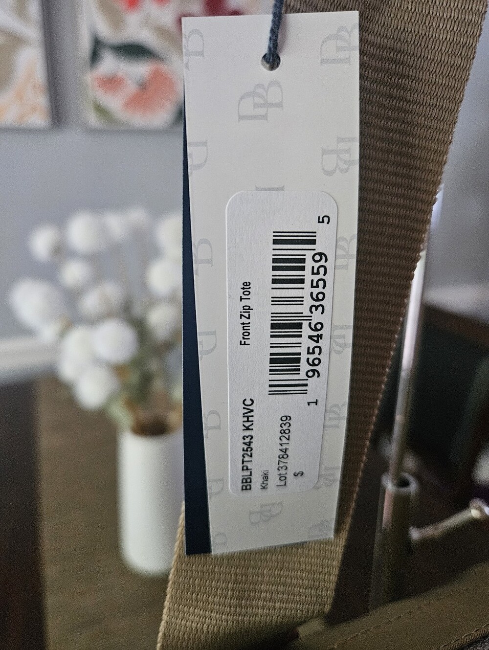 Dooney & Bourke Nylon Tote Bag - Picture 7 of 9